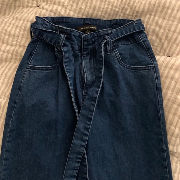 Jealous Tomato High Waisted Flare Jeans - Picture 1 of 3